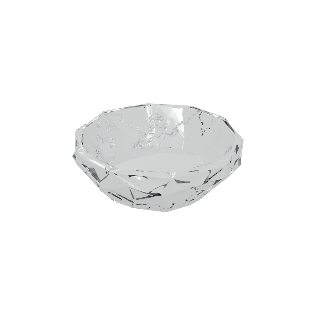 Crystal Geometric Ring Dish