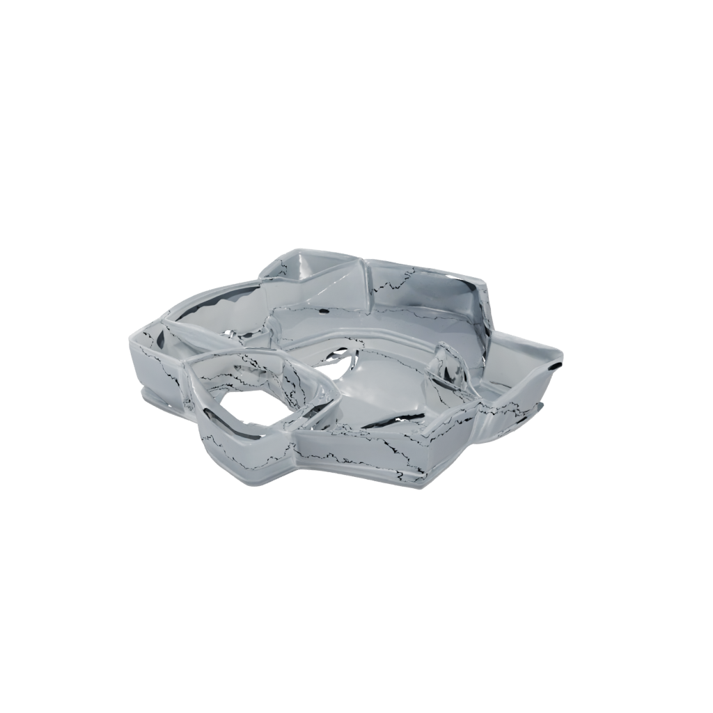 Crystal Rustic Coaster Set Holder