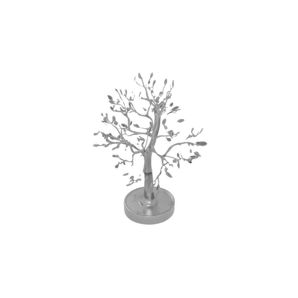 Crystal Rustic Jewelry Tree Stand
