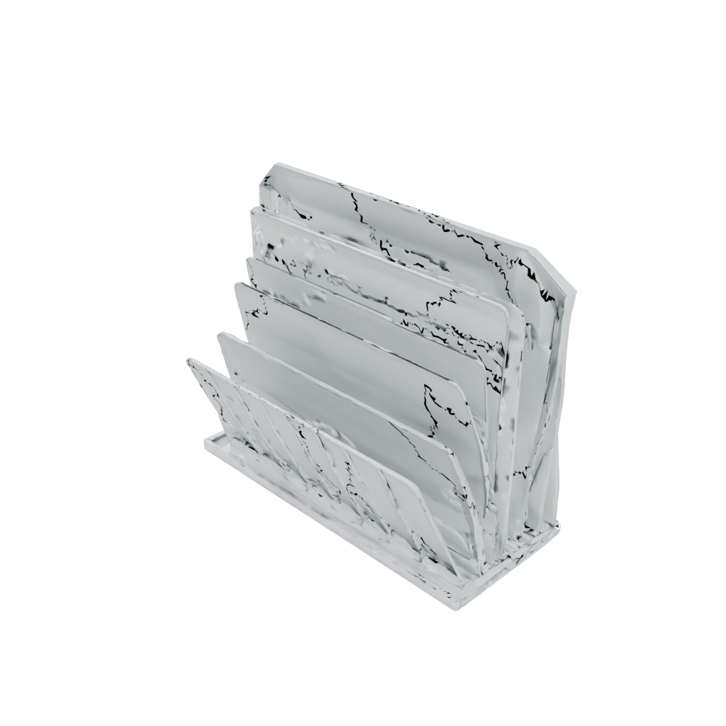 Crystal Rustic Letter Rack