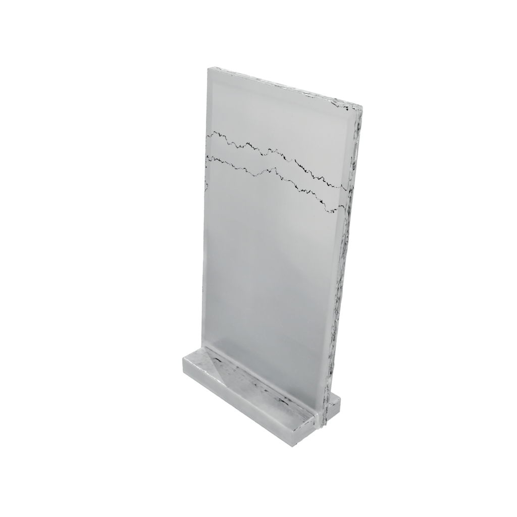 Crystal Rustic Minimalist Photo Stand