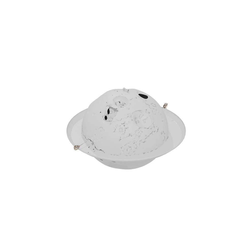 Crystal Rustic Moon-Phase Wall Hanging