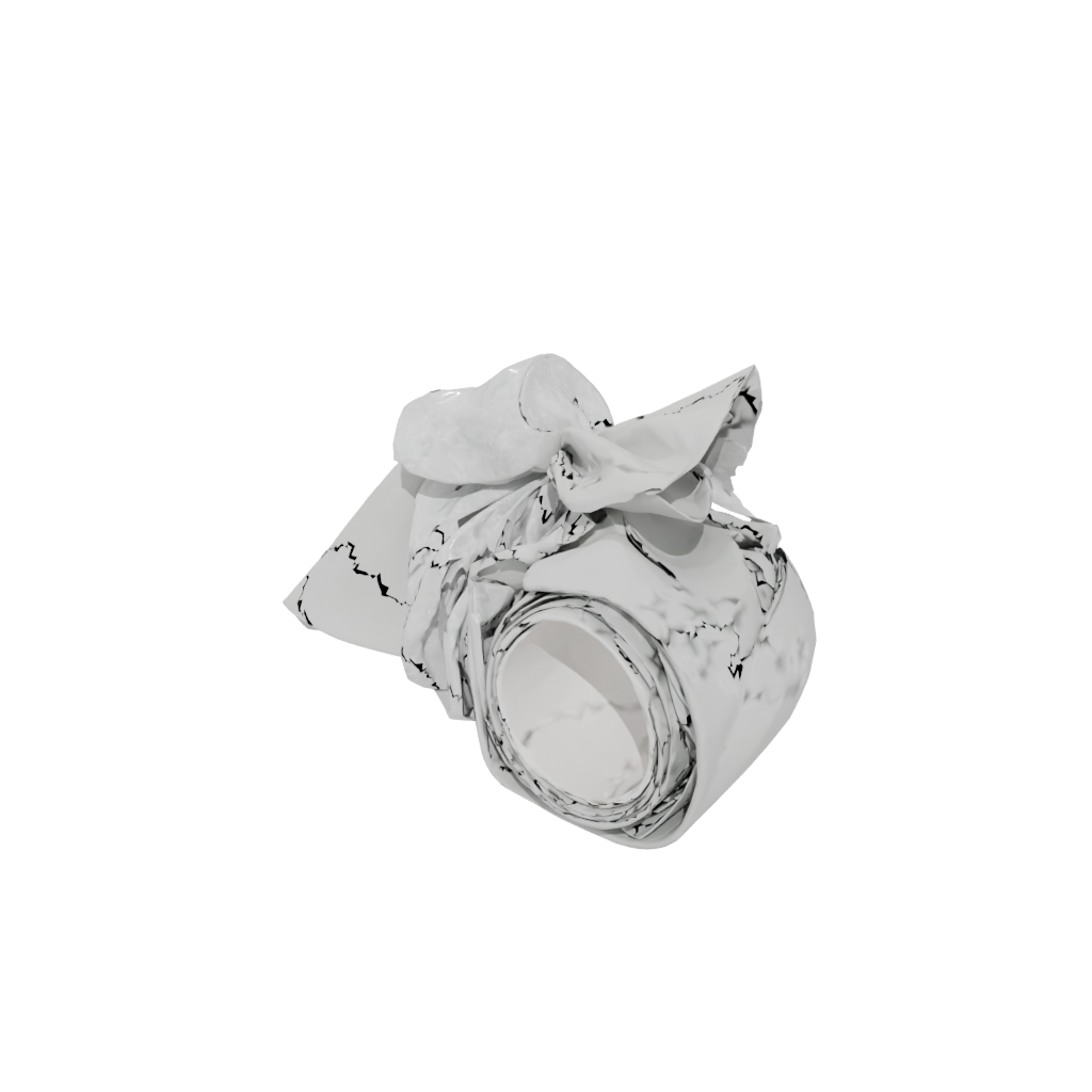 Crystal Rustic Napkin Ring Set