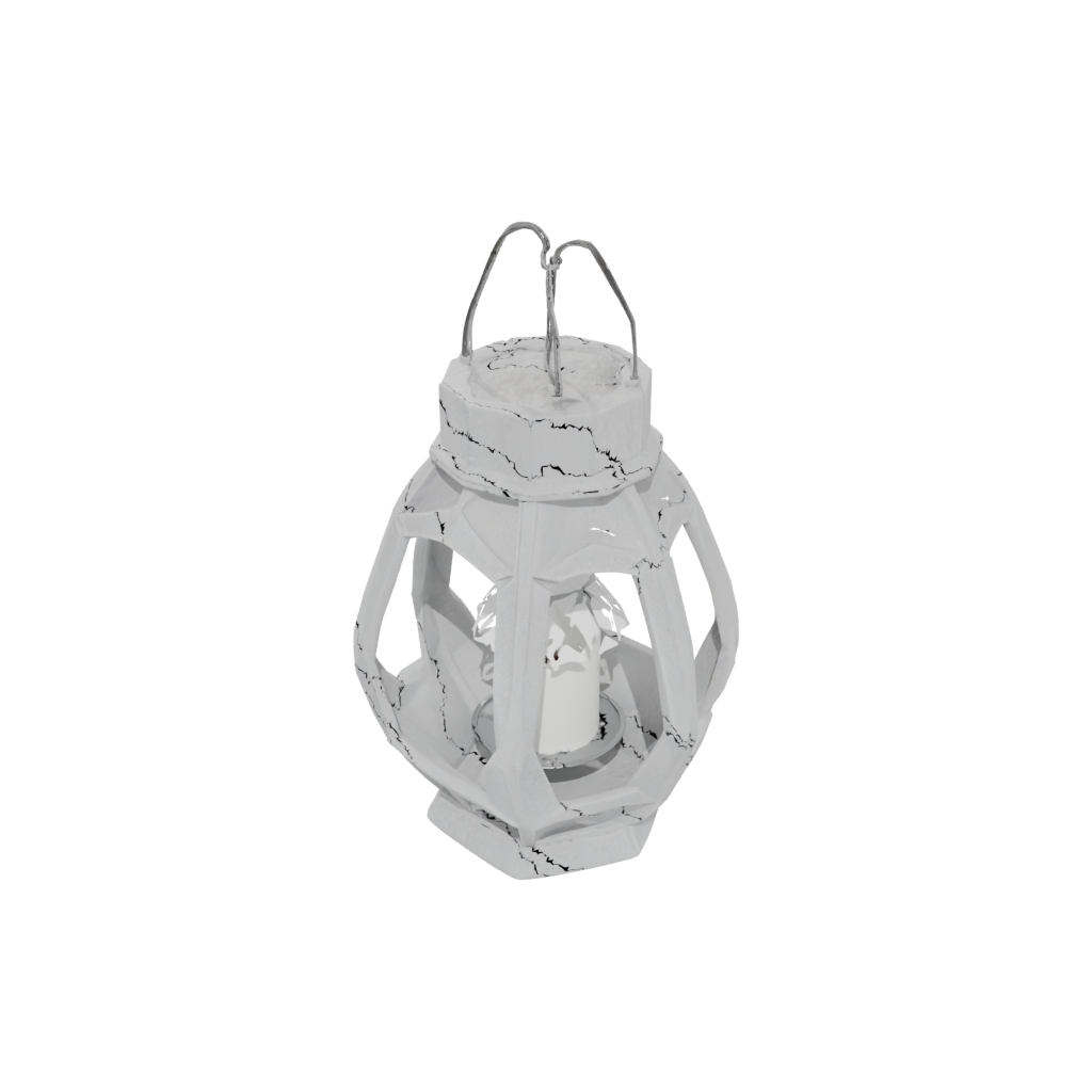 Crystal Rustic Tealight Lantern