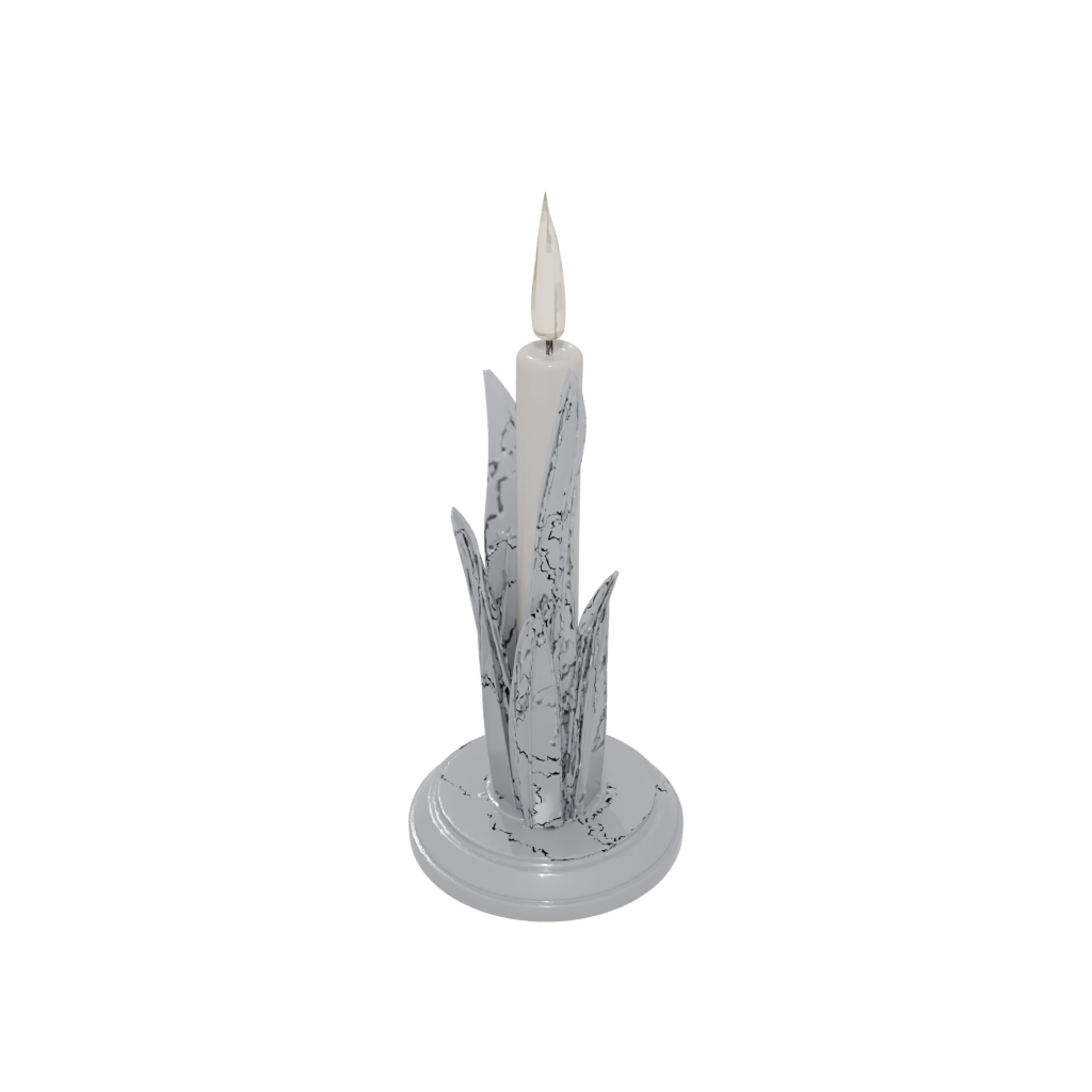 Galaxy Deco Candle Snuffer Stand — home decor 3D print model, STL