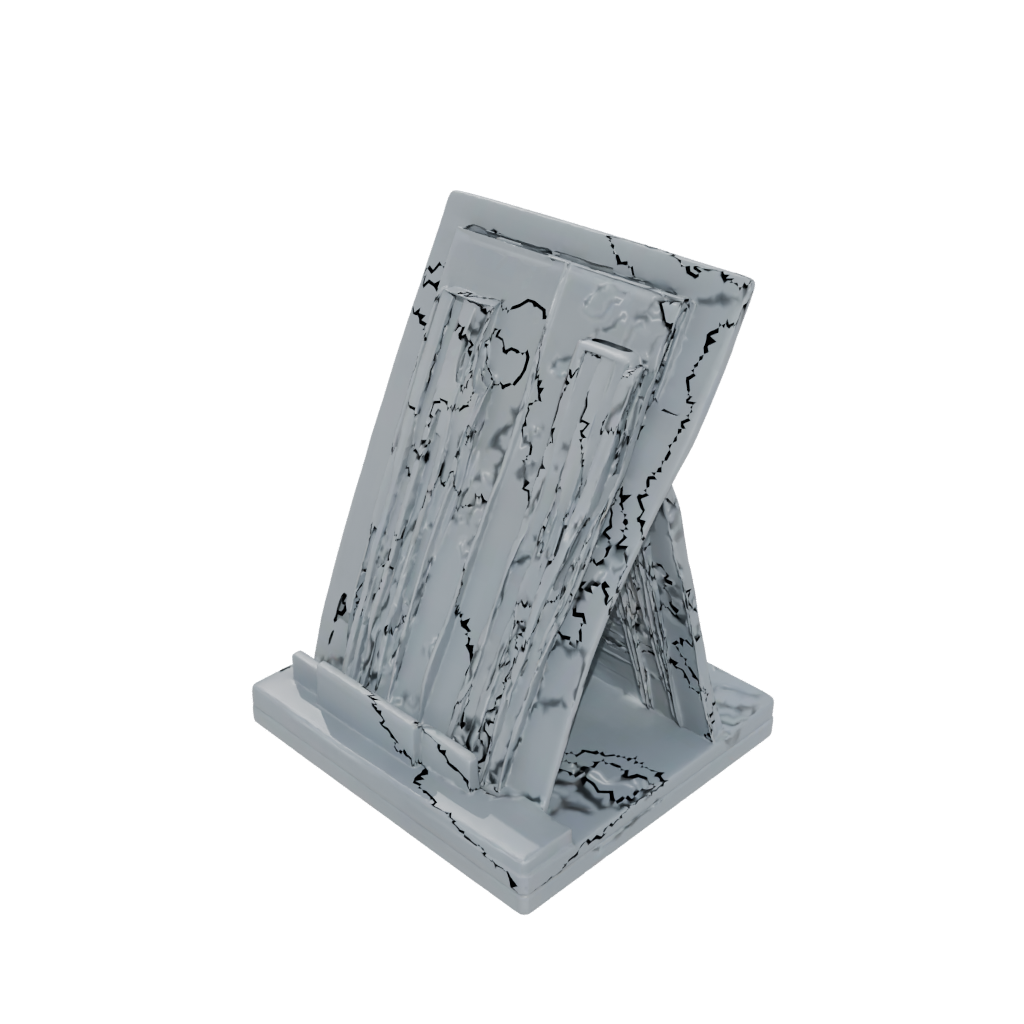 Galaxy Deco Card Holder Stand — home decor 3D print model, STL