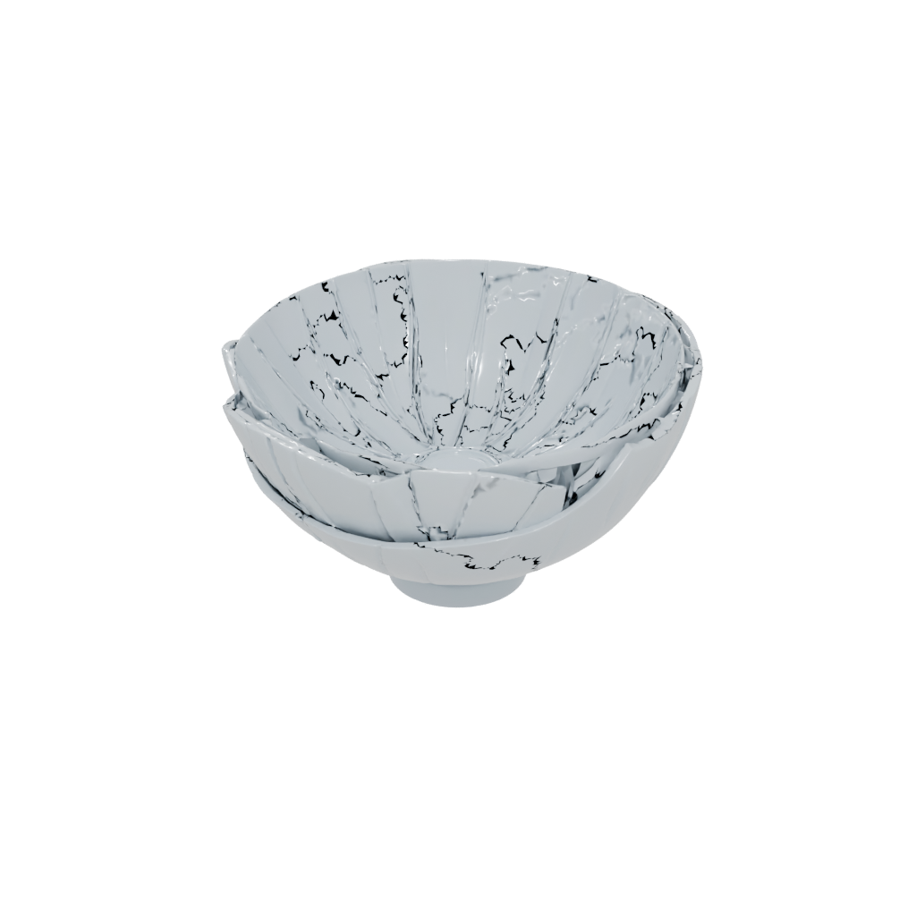 Galaxy Deco Key Bowl — home decor 3D print model, STL