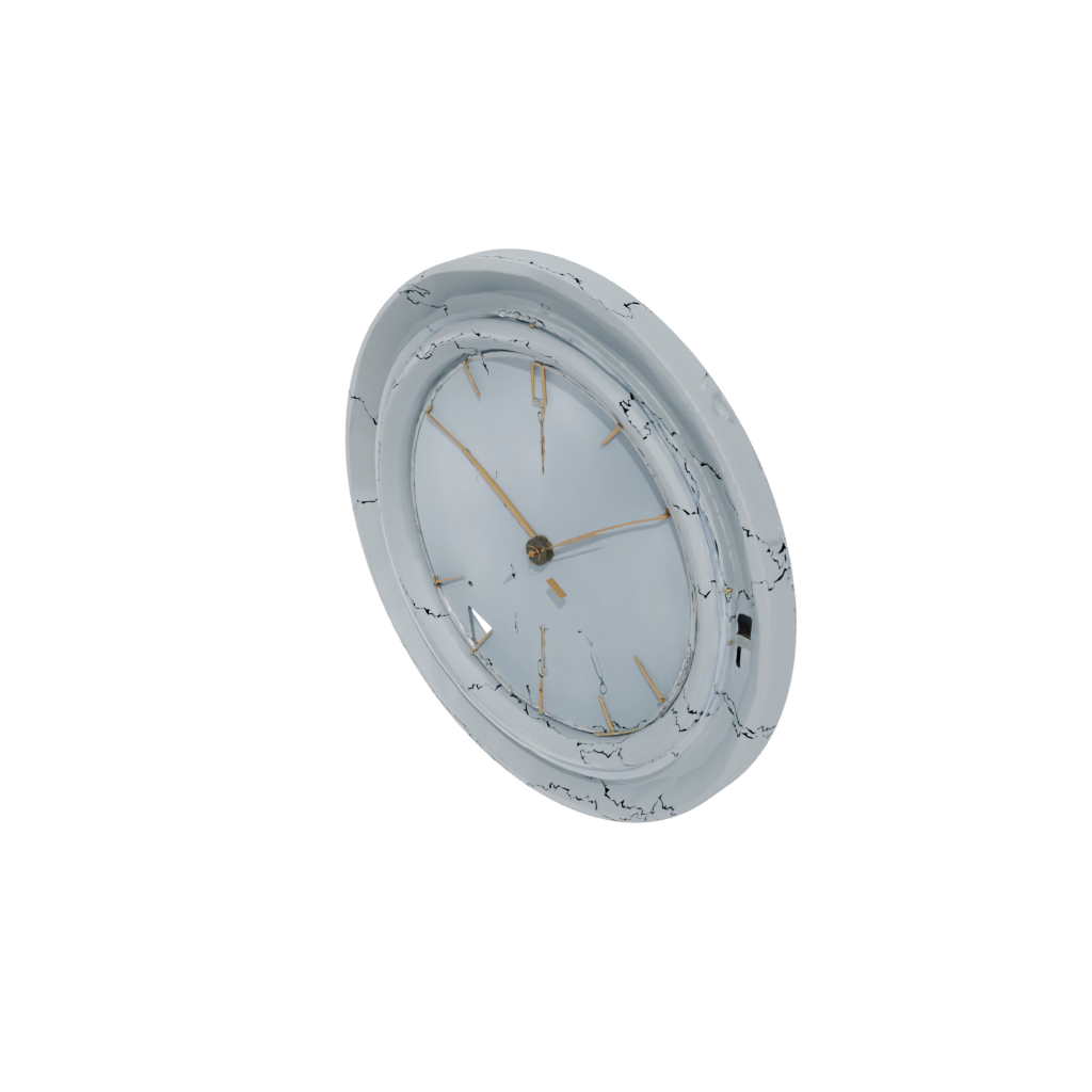 Galaxy Deco Minimalist Clock Surround — home decor 3D print model, STL