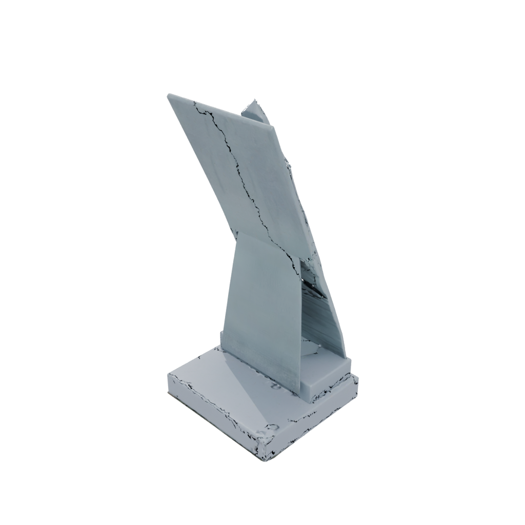 Galaxy Deco Minimalist Photo Stand — home decor 3D print model, STL