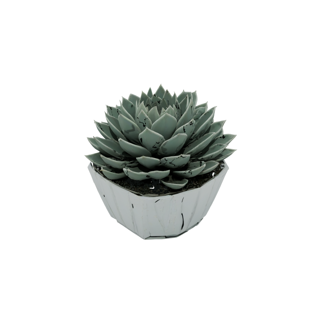 Galaxy Deco Modern Succulent Planter — home decor 3D print model, STL