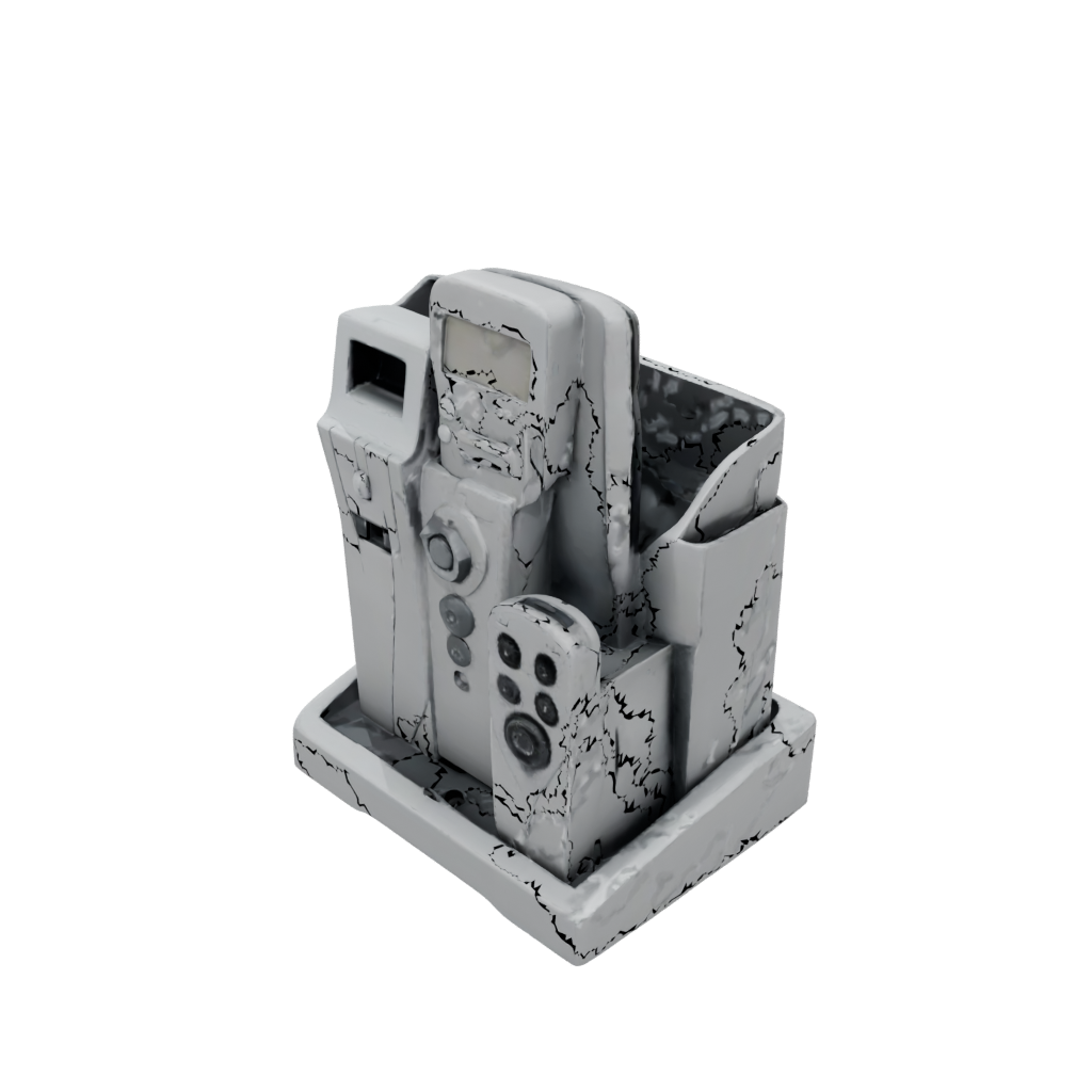 Galaxy Deco Remote Control Caddy — home decor 3D print model, STL