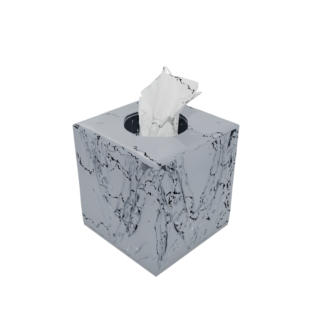 Galaxy Deco Tissue Box Cover — home decor 3D print model, STL