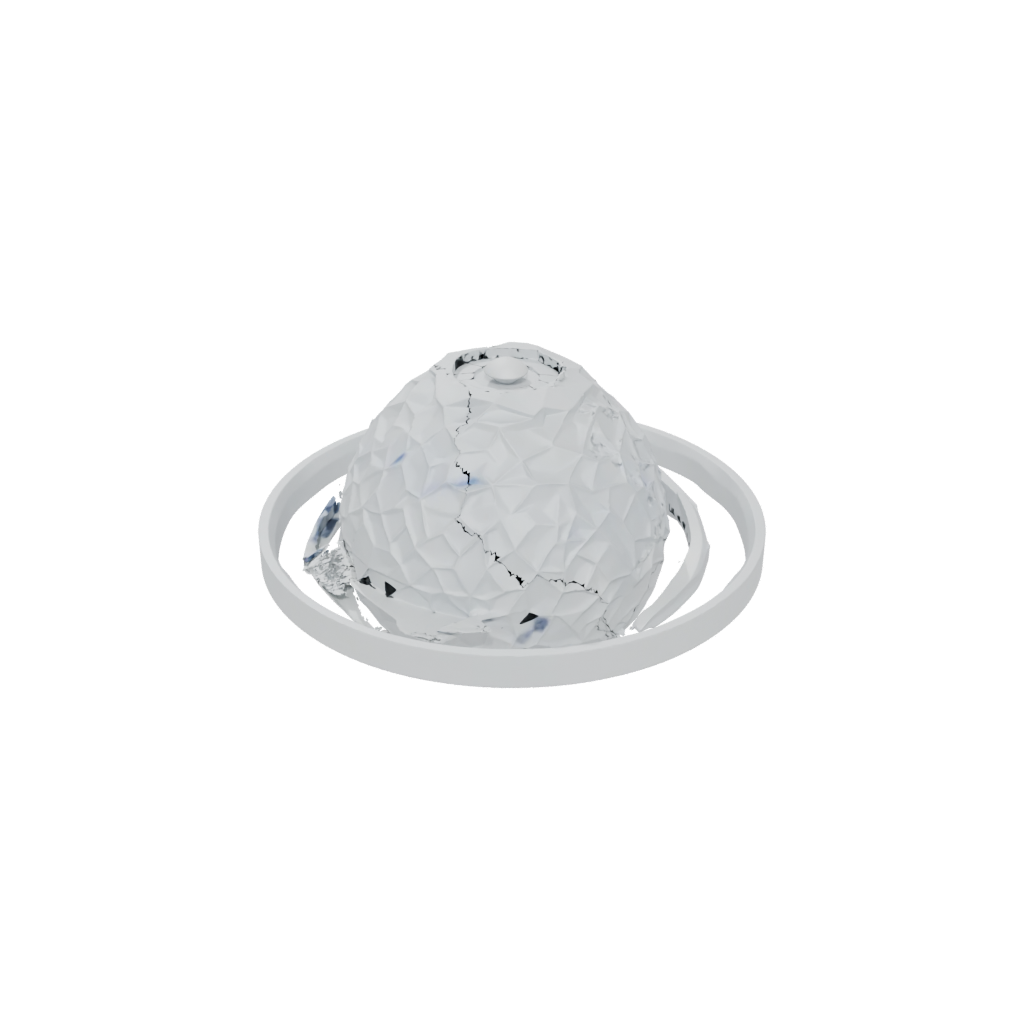 Galaxy Geometric Moon-Phase Wall Hanging — home decor 3D print model, STL