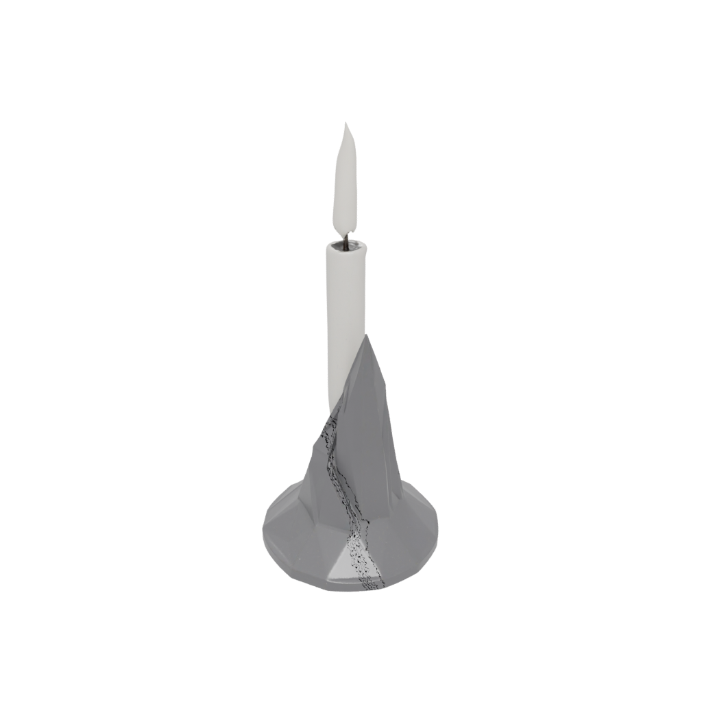 Galaxy Candle Snuffer Stand — home decor 3D print model, STL