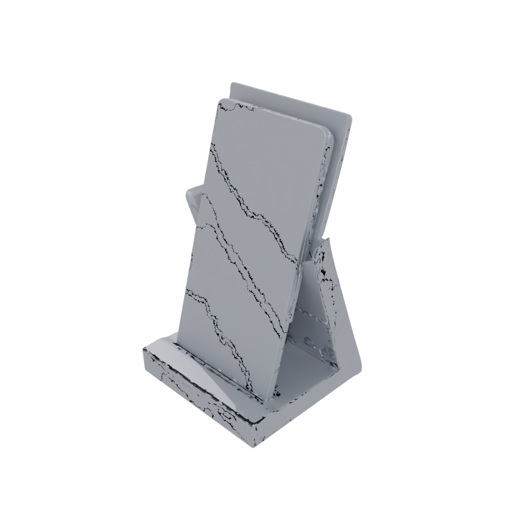 Galaxy Card Holder Stand — home decor 3D print model, STL