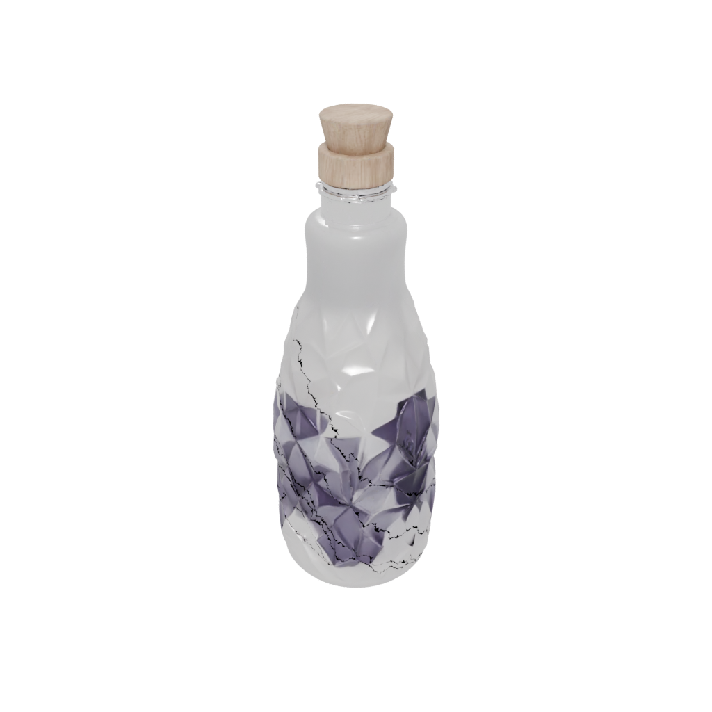 Galaxy Diffuser Bottle Sleeve — home decor 3D print model, STL