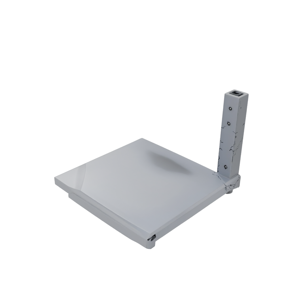 Galaxy Floating Shelf Bracket — home decor 3D print model, STL