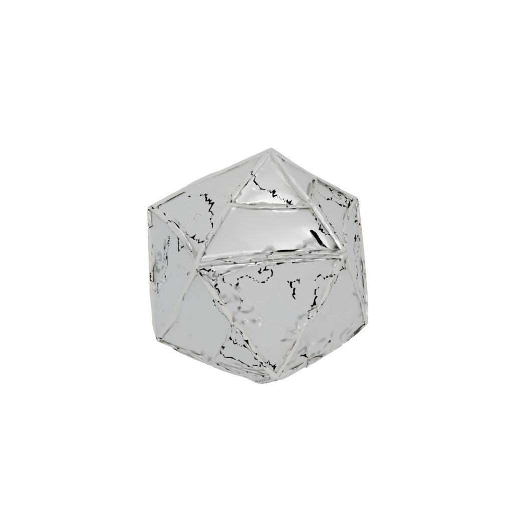 Galaxy Geometric Terrarium Frame — home decor 3D print model, STL