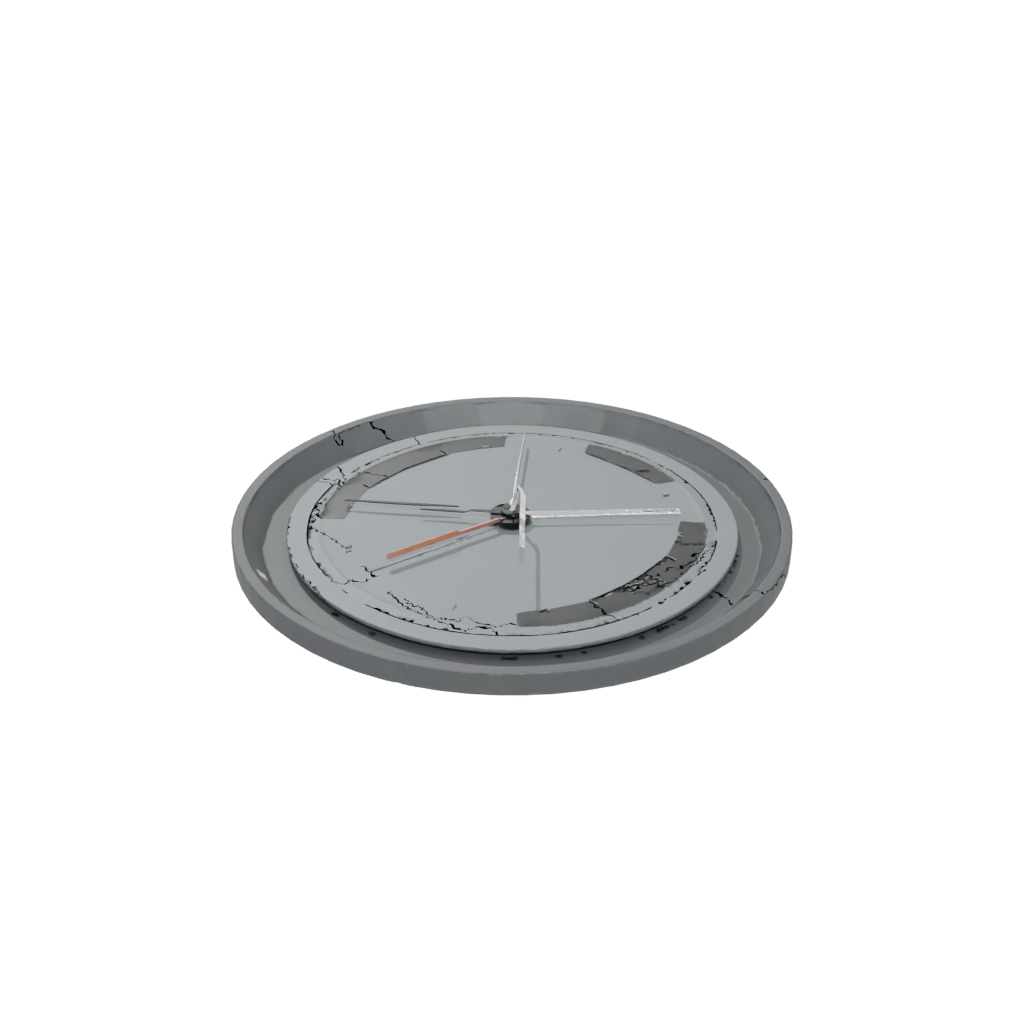 Galaxy Minimalist Clock Surround — home decor 3D print model, STL