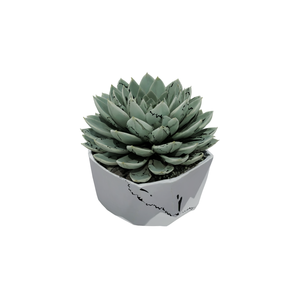Galaxy Modern Succulent Planter — home decor 3D print model, STL