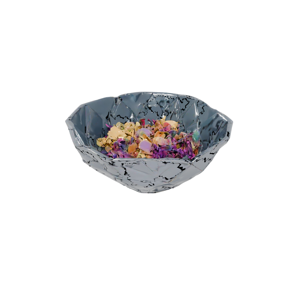 Galaxy Potpourri Bowl — home decor 3D print model, STL