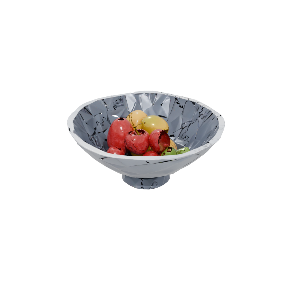 Galaxy Sculptural Fruit Bowl — home decor 3D print model, STL