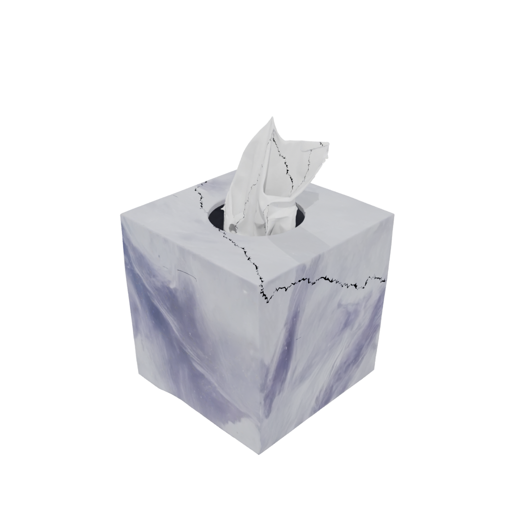 Galaxy Tissue Box Cover — home decor 3D print model, STL
