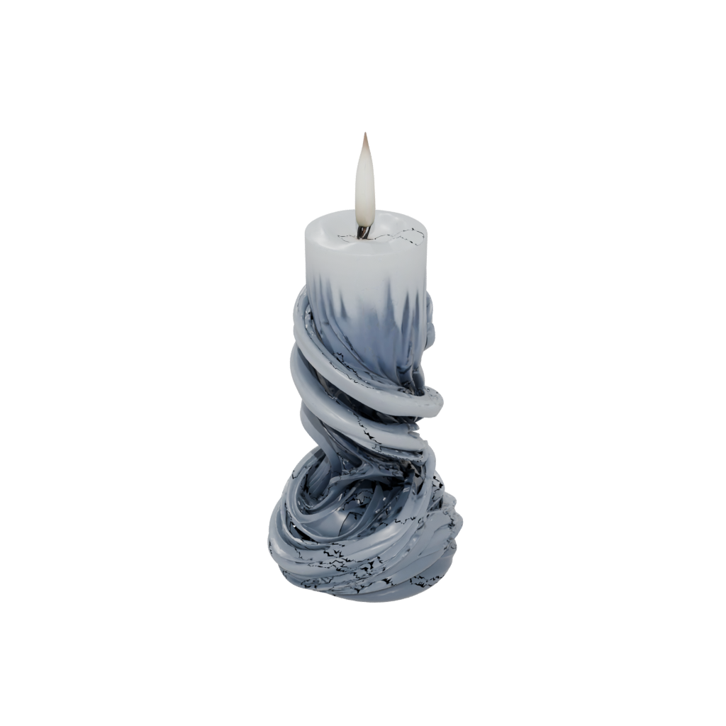 Galaxy Organic Spiral Candle Holder