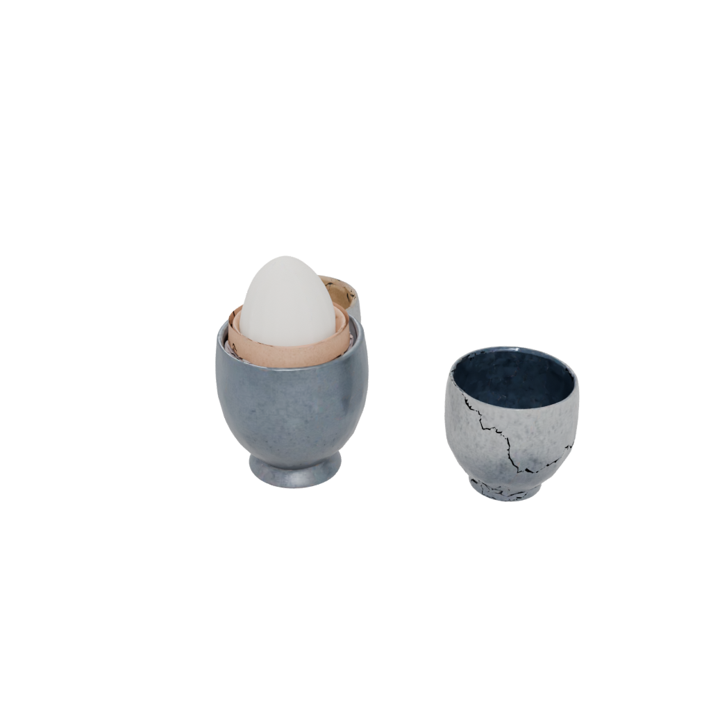 Galaxy Rustic Egg Cup Set