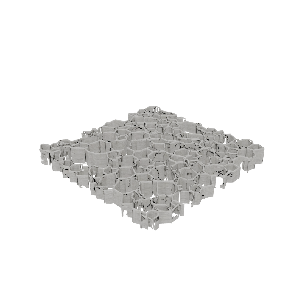 Galaxy Rustic Honeycomb Shelf Module