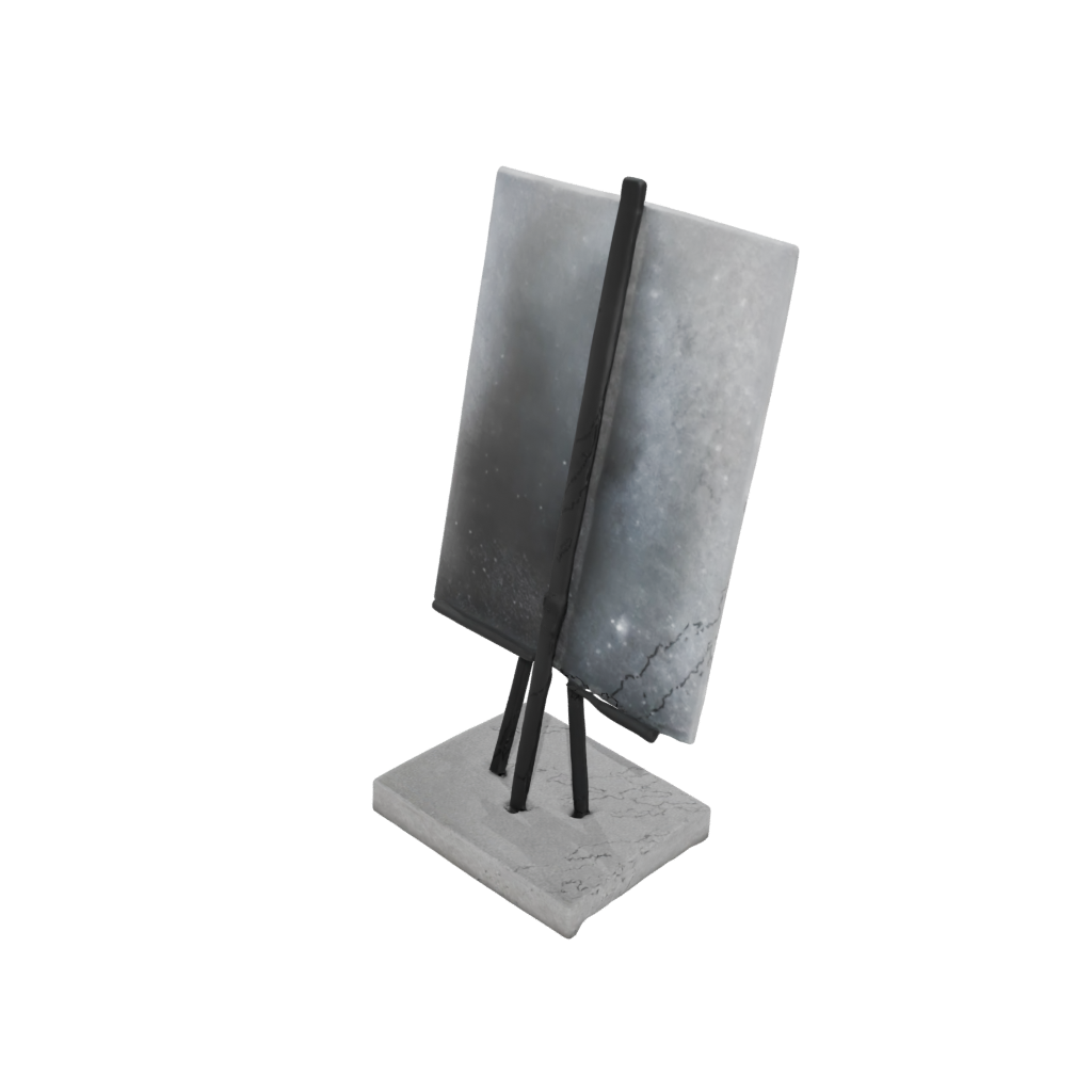 Galaxy Rustic Minimalist Photo Stand