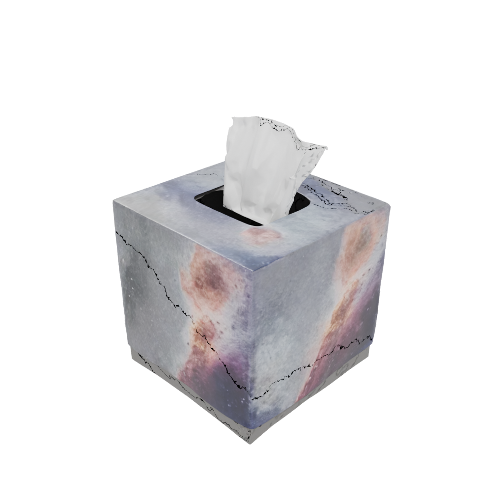 Galaxy Rustic Tissue Box Cover