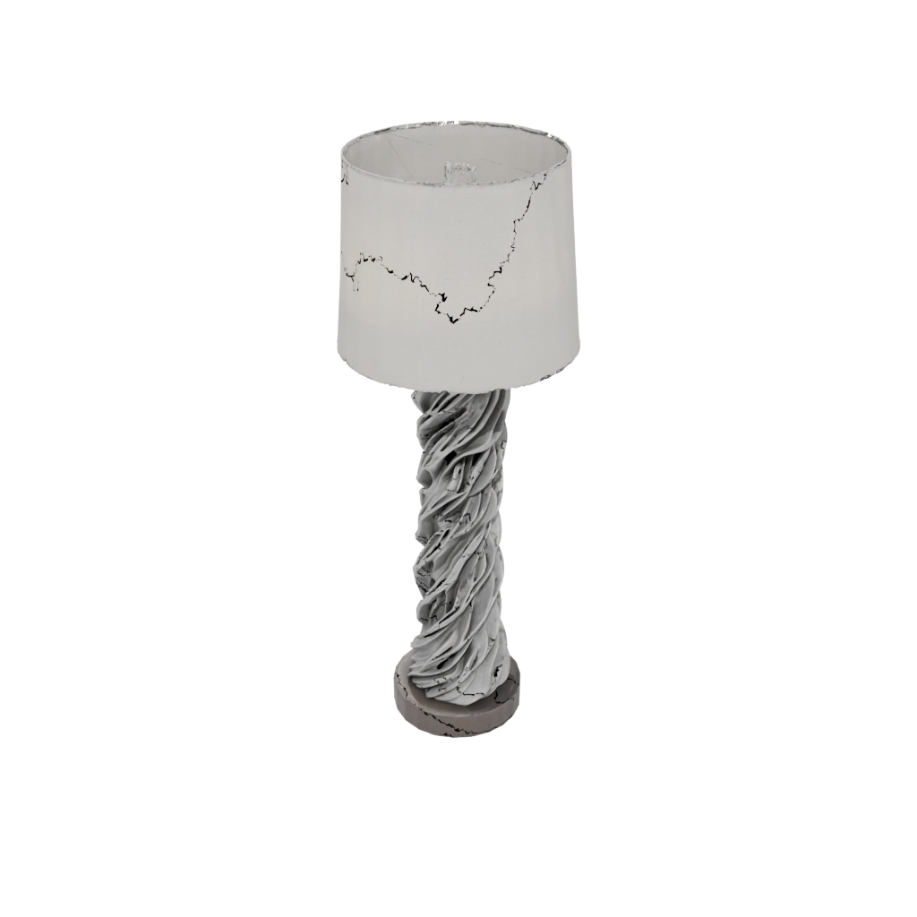 Galaxy Rustic Twisted Column Lamp Base