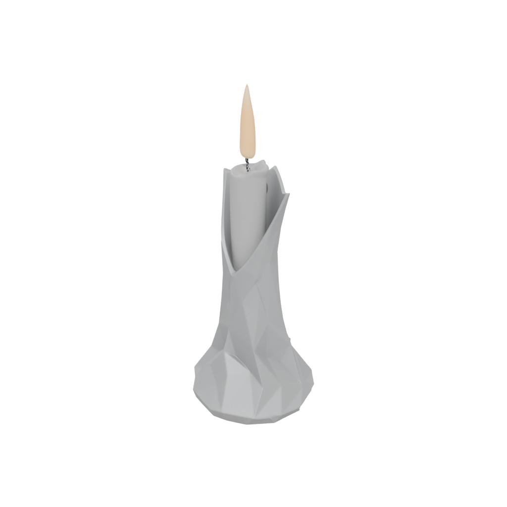 Geometric Candle Snuffer Stand