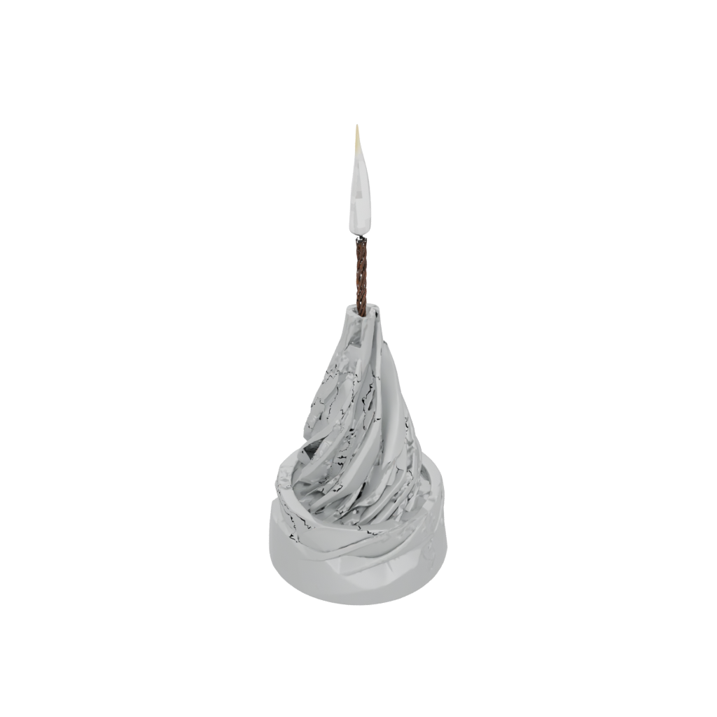 Geometric Incense Holder Spiral