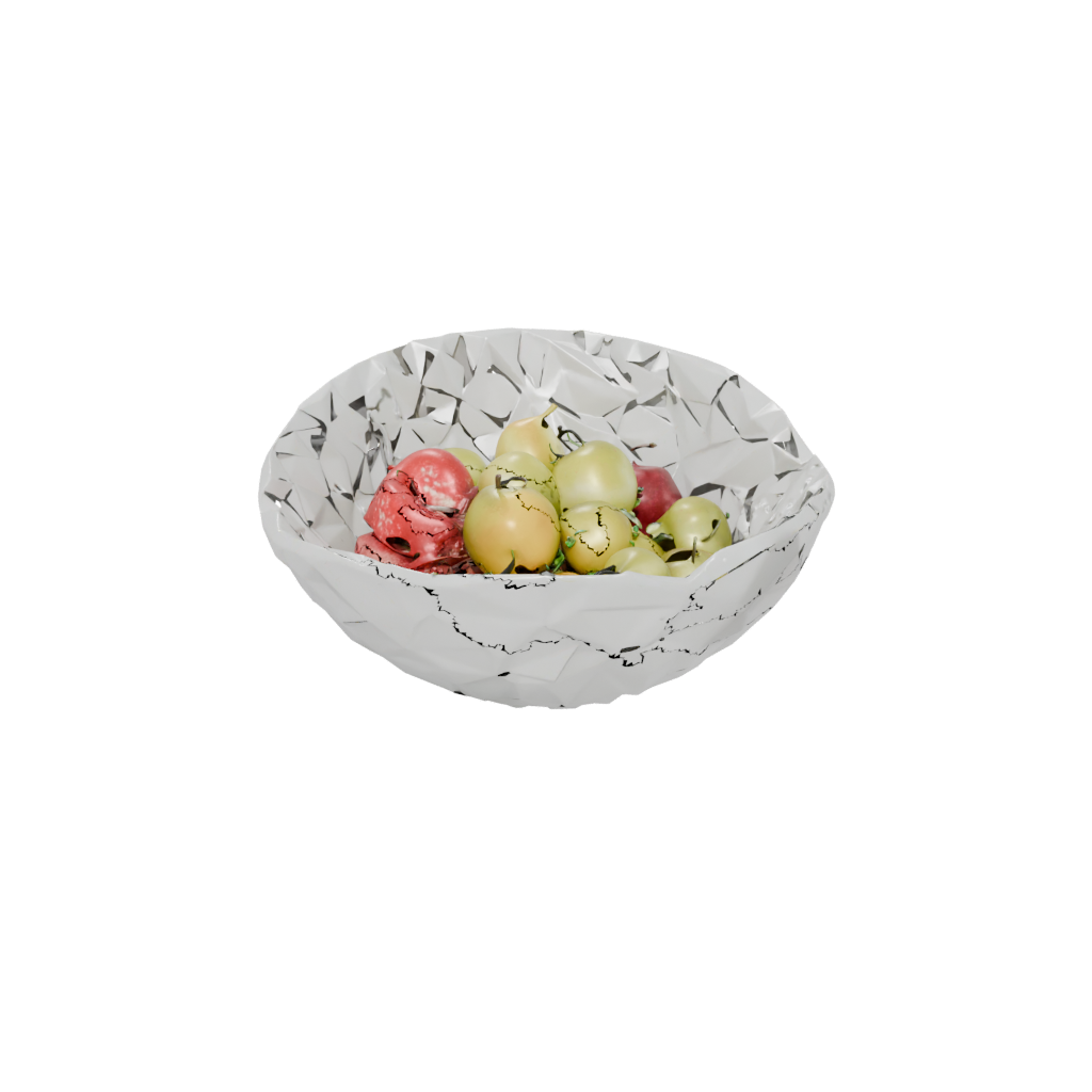 Geometric Sculptural Fruit Bowl