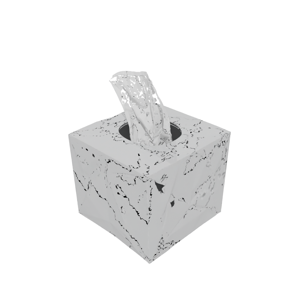 Geometric Tissue Box Cover