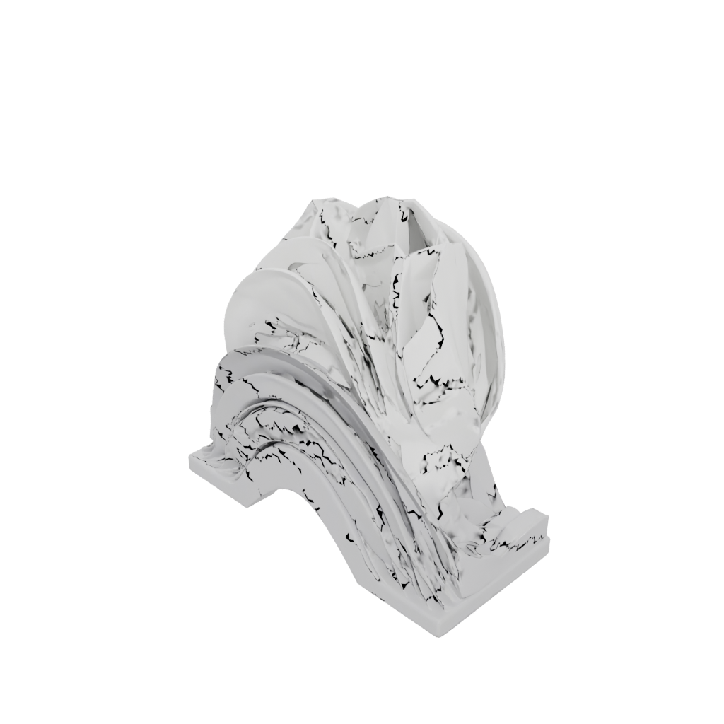 Geometric Wave-Form Napkin Holder
