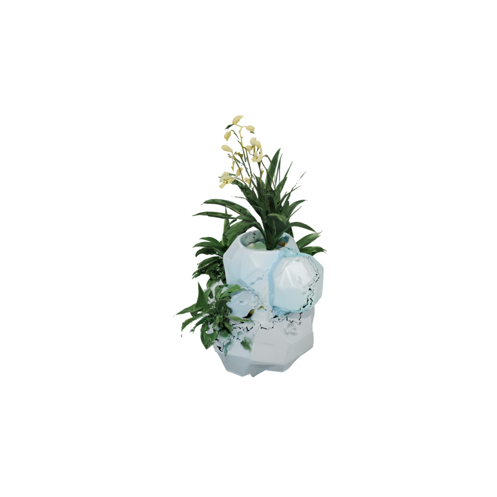 Glow Deco Hexagon Wall Planter — home decor 3D print model, STL