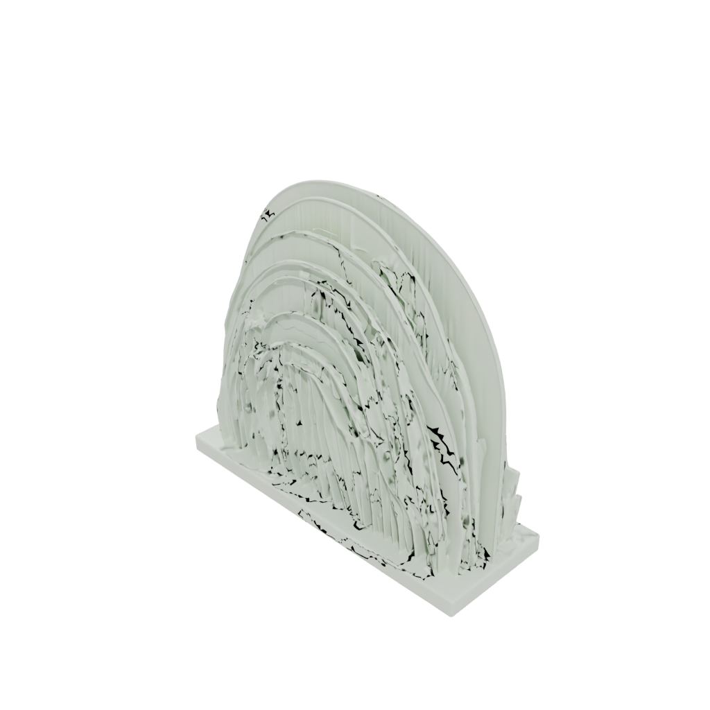 Glow Deco Letter Rack — home decor 3D print model, STL