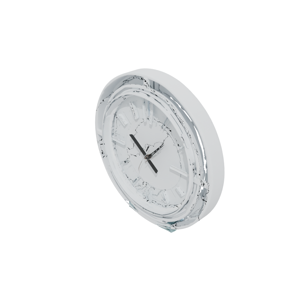 Glow Deco Minimalist Clock Surround — home decor 3D print model, STL