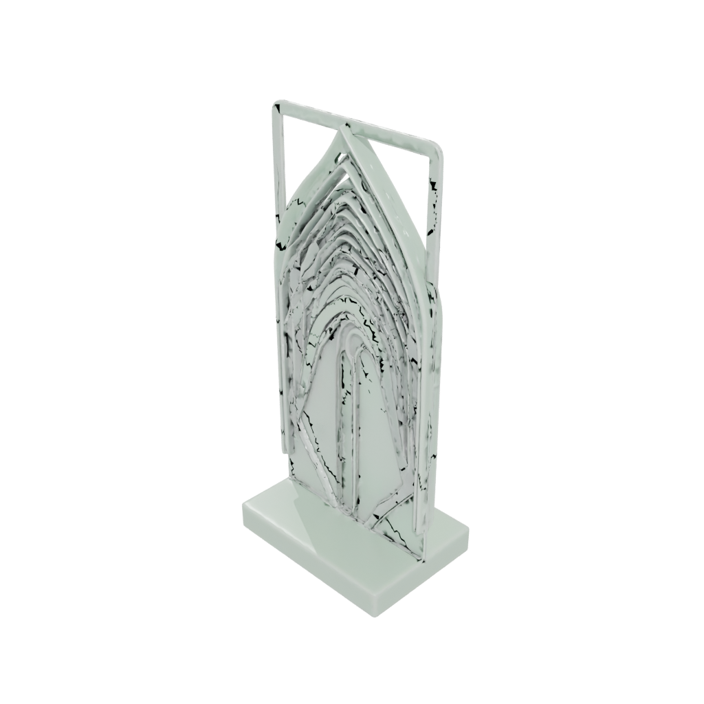 Glow Deco Minimalist Photo Stand — home decor 3D print model, STL