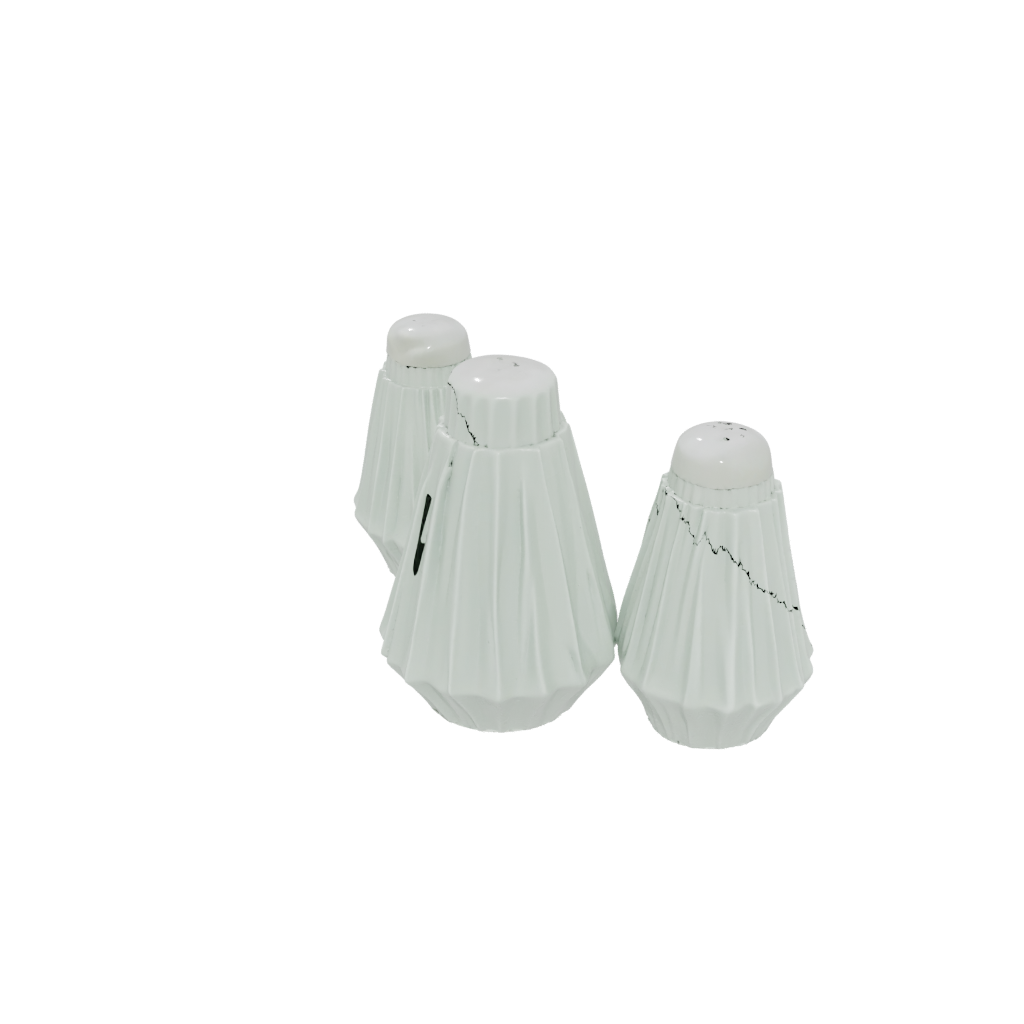 Glow Deco Salt And Pepper Cellar Pair — home decor 3D print model, STL