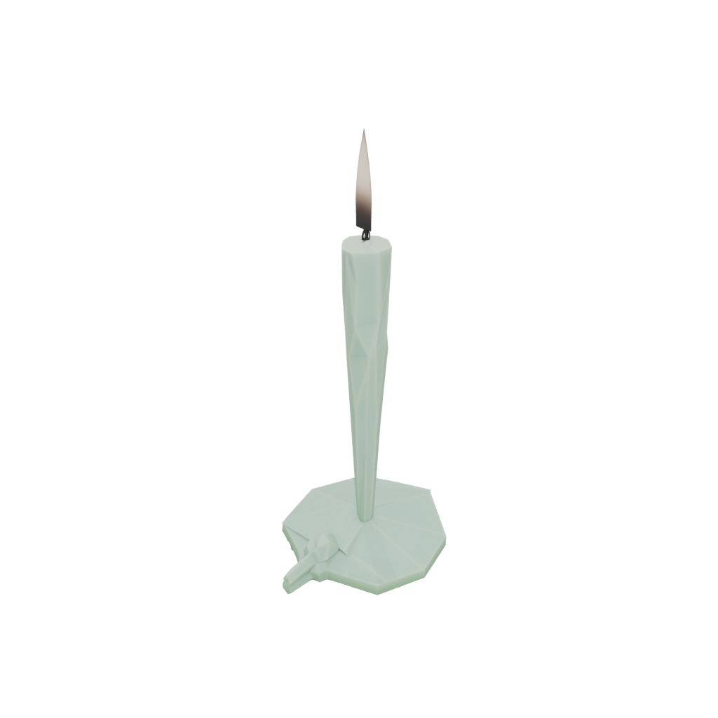 Glow Geometric Candle Snuffer Stand