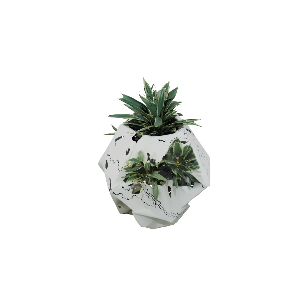 Glow Geometric Hexagon Wall Planter