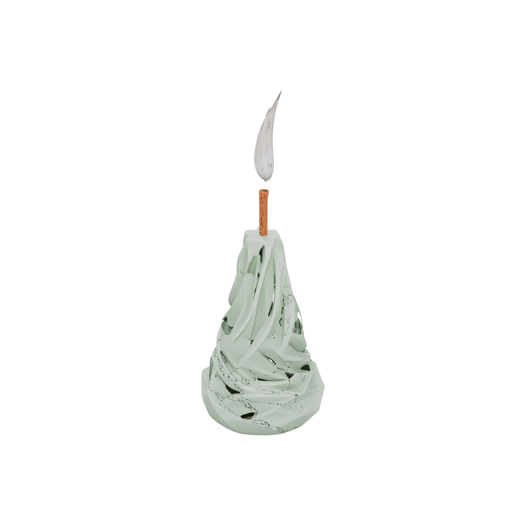 Glow Geometric Incense Holder Spiral
