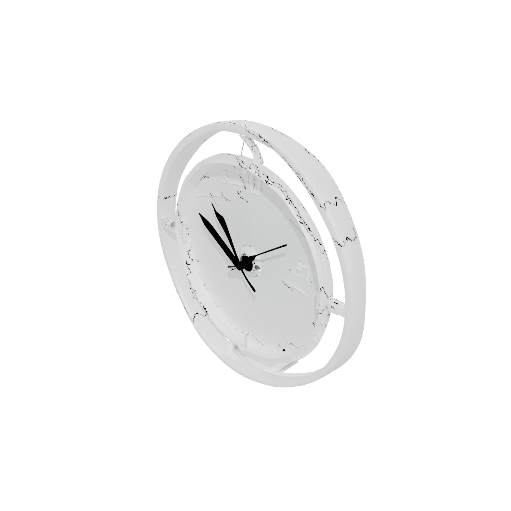 Glow Geometric Minimalist Clock Surround