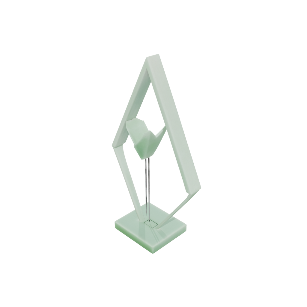 Glow Geometric Minimalist Photo Stand