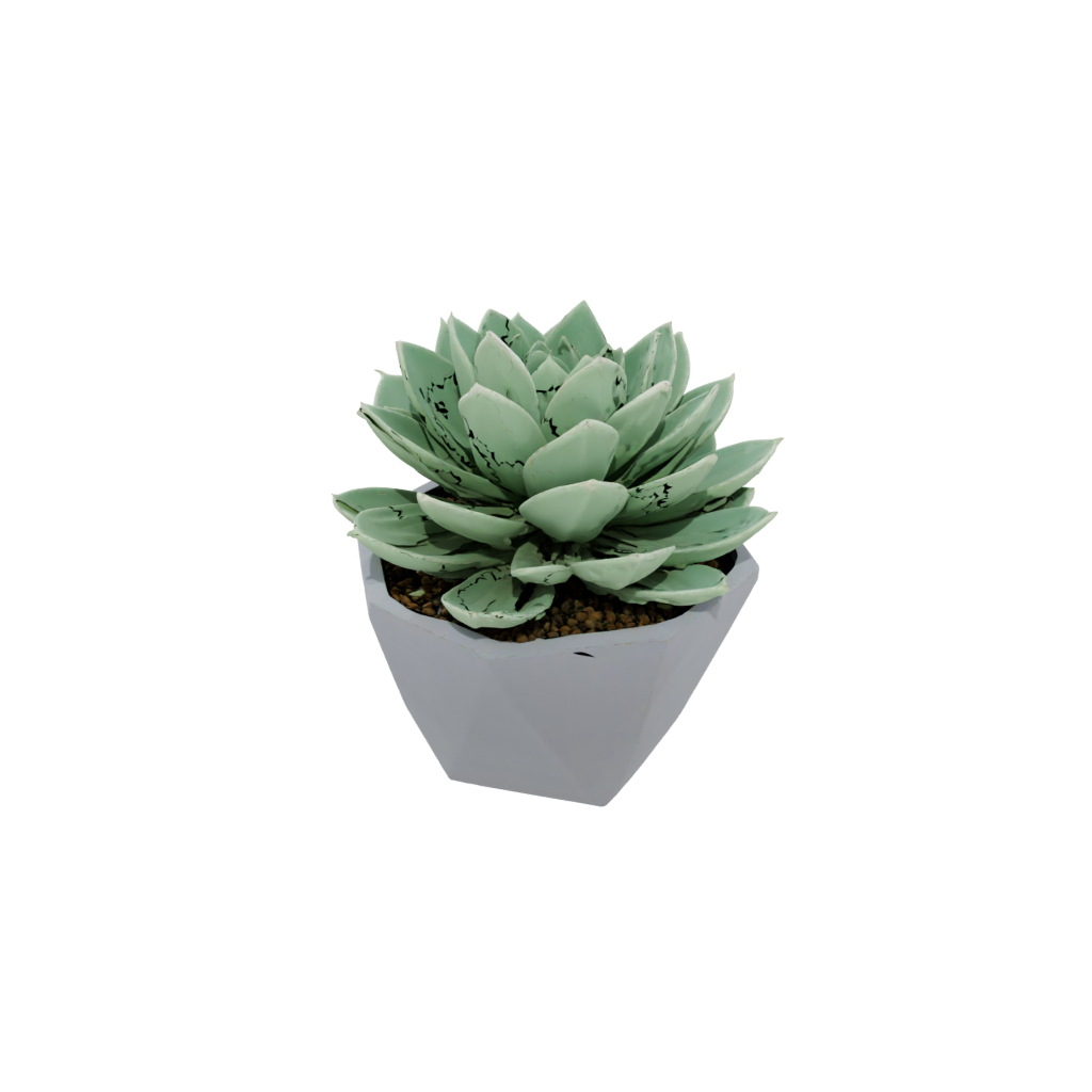 Glow Geometric Modern Succulent Planter