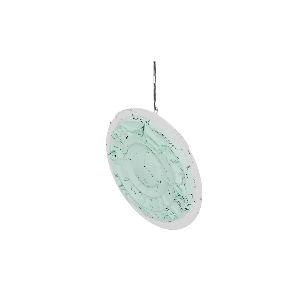 Glow Geometric Moon-Phase Wall Hanging